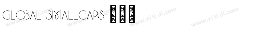 Global SmallCaps字体转换 Global SmallCaps字体转换